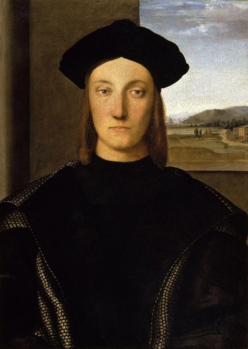 Portrait de Guidobaldo Ier de Montefeltro - Raphaël Sanzio
