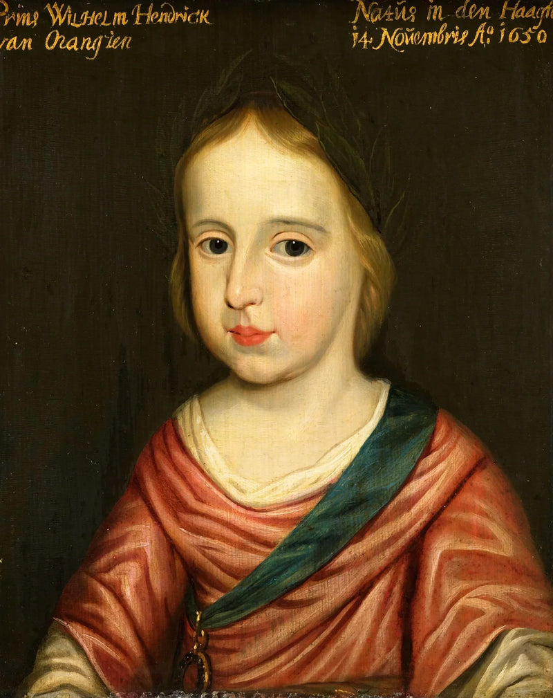 Portrait de Guillaume III (1650-1702), prince d'Orange - Gerrit van Honthorst