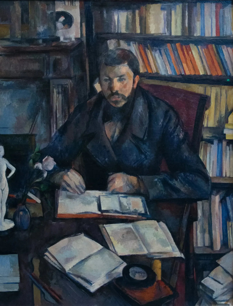 Portrait de Gustave Geffroy - Paul Cézanne