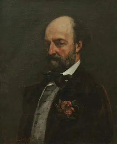 Portrait de Gustave Matthieu - Gustave Courbet