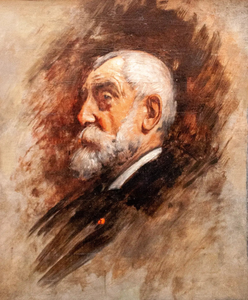 Portrait de Henri Harpignies - Léon Bonnat