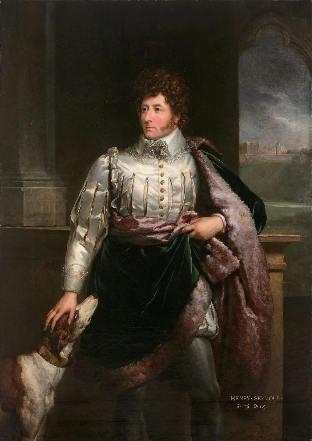 Portrait de Henry Seymour - François Gérard image 1 copie peinte à la main à l’huile