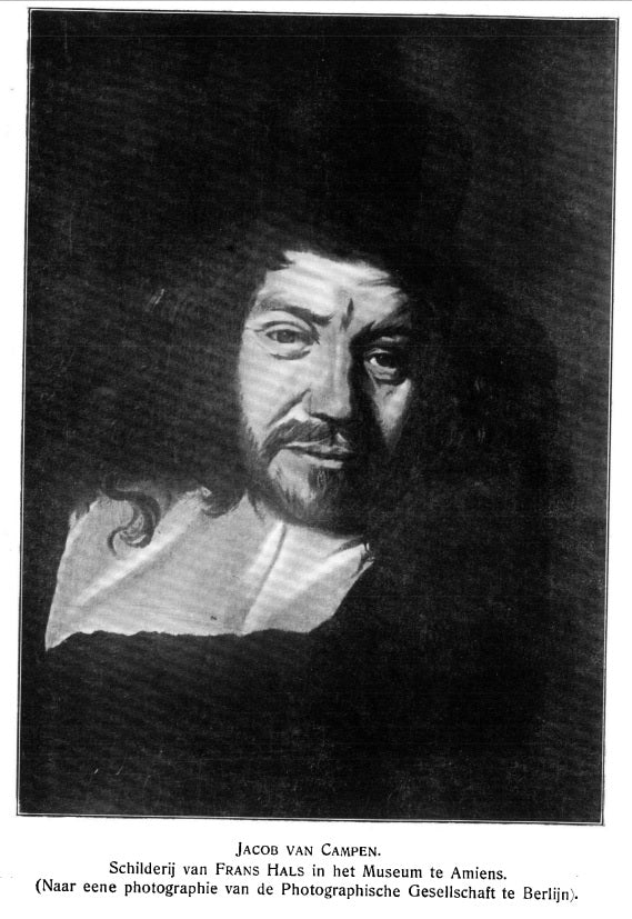 Portrait de Jacob van Campen - Frans Hals
