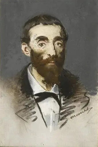 Portrait de Jean de Cabanes, dit Cabaner, musicien - Édouard Manet