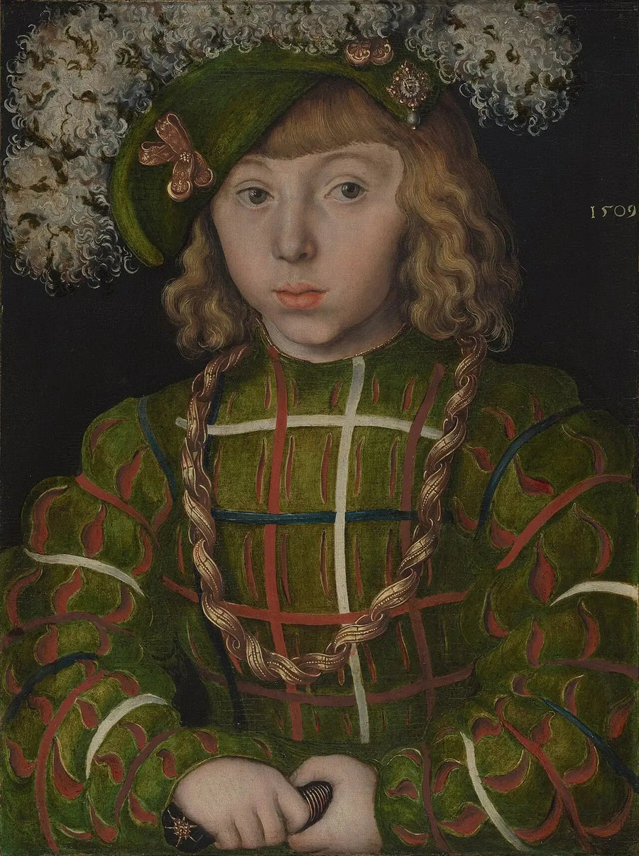 Portrait de Jean-Frédéric Ier de Saxe - Lucas Cranach the Elder