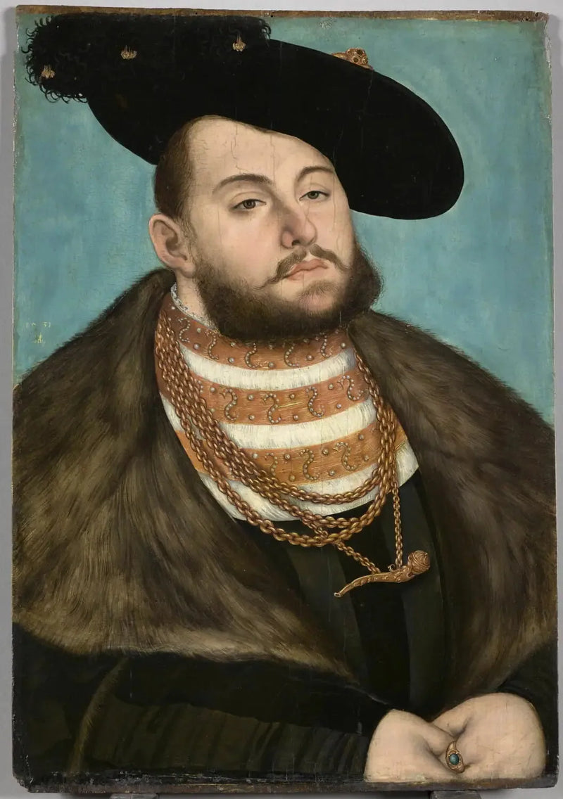 Portrait de Jean-Frédéric le Magnanime - Lucas Cranach the Elder