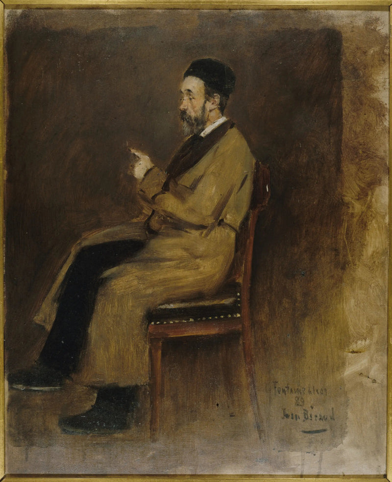 Portrait de Jean-Jacques Weiss (1827-1891), rédacteur au 