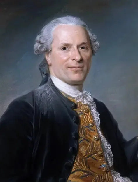 Portrait de Jean Monnet, diplomate français - Maurice-Quentin de La Tour
