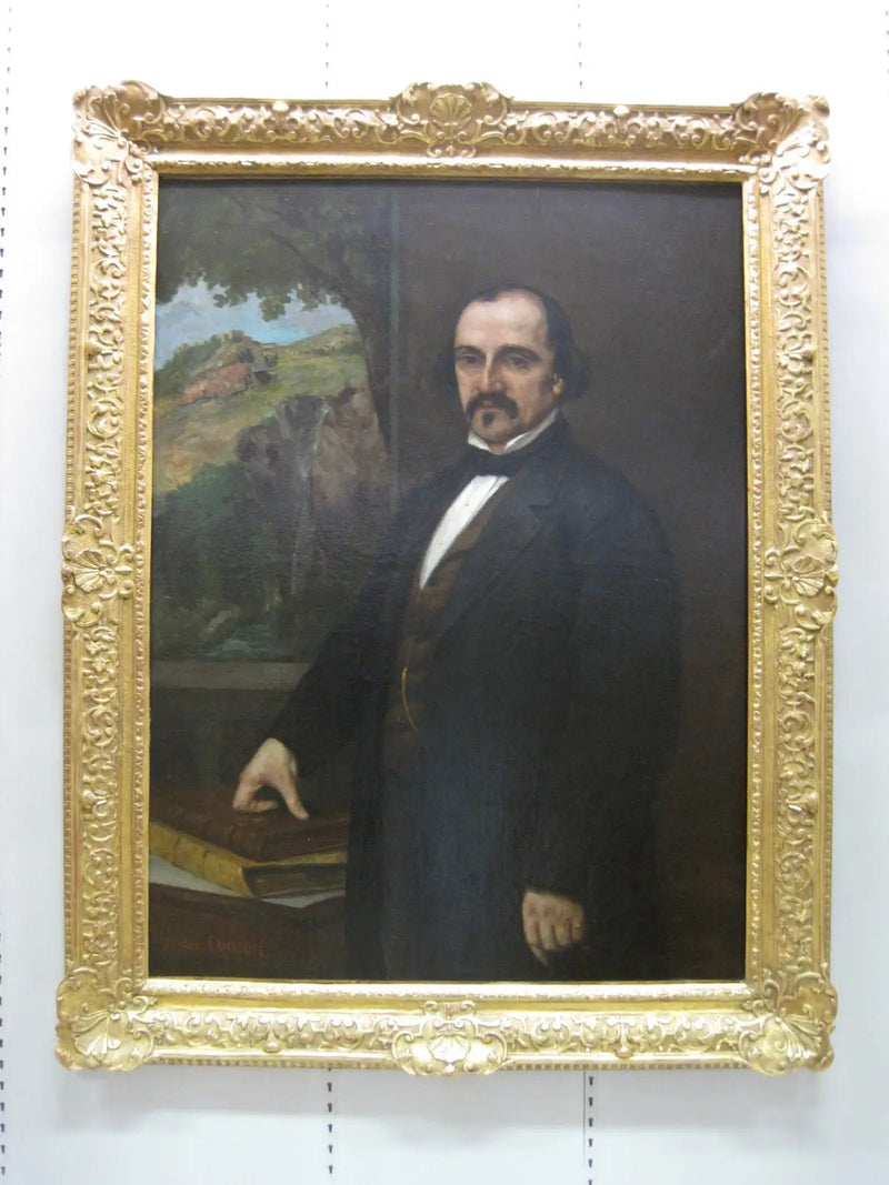 Portrait de Jean Paul Mazaroz - Gustave Courbet