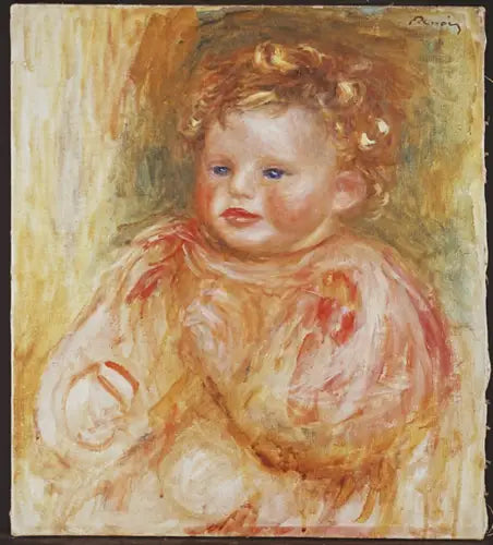 Portrait de Jean Renoir, enfant - Pierre-Auguste Renoir