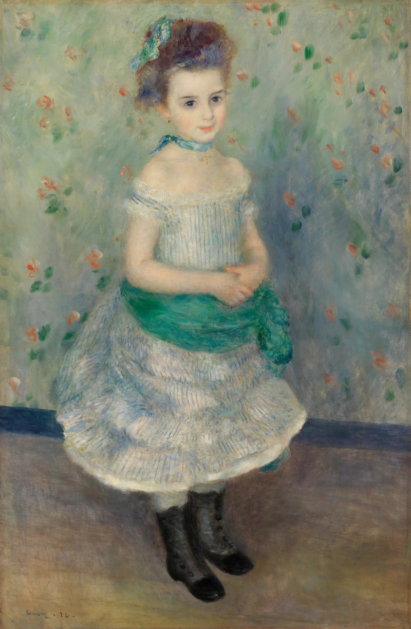Portrait de Jeanne Durand-Ruel (Portrait de Mlle. J.) - Pierre-Auguste Renoir