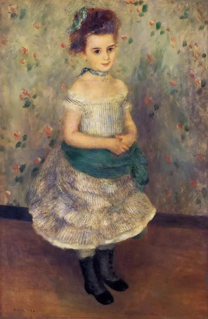 Portrait de Jeanne Durand-Ruel (Portrait de Mlle. J.) - Pierre-Auguste Renoir