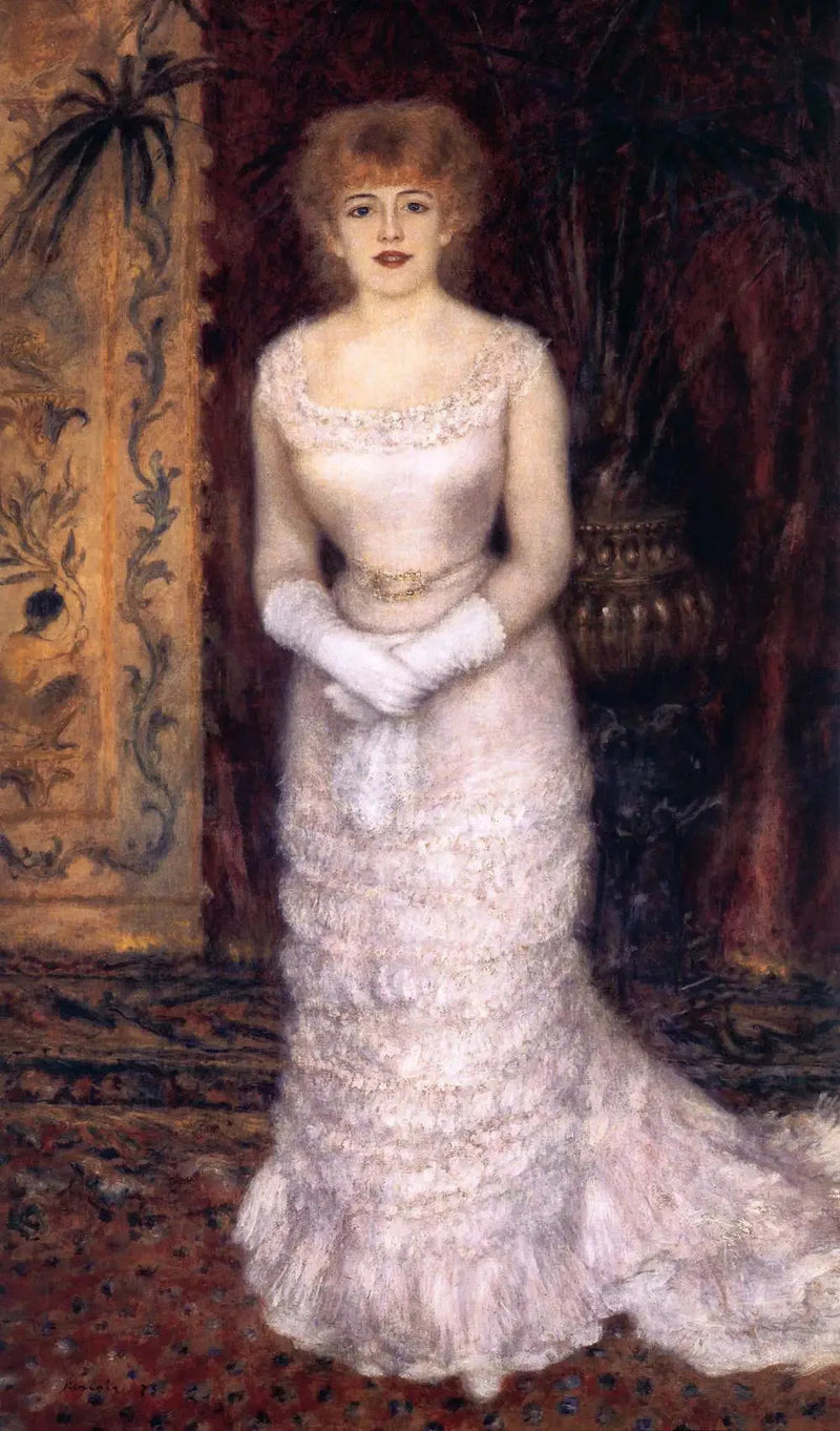 Portrait de Jeanne Samary en pied - Pierre-Auguste Renoir