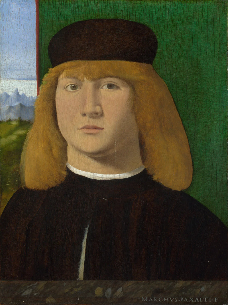 Portrait de jeune homme - Marco Basaiti