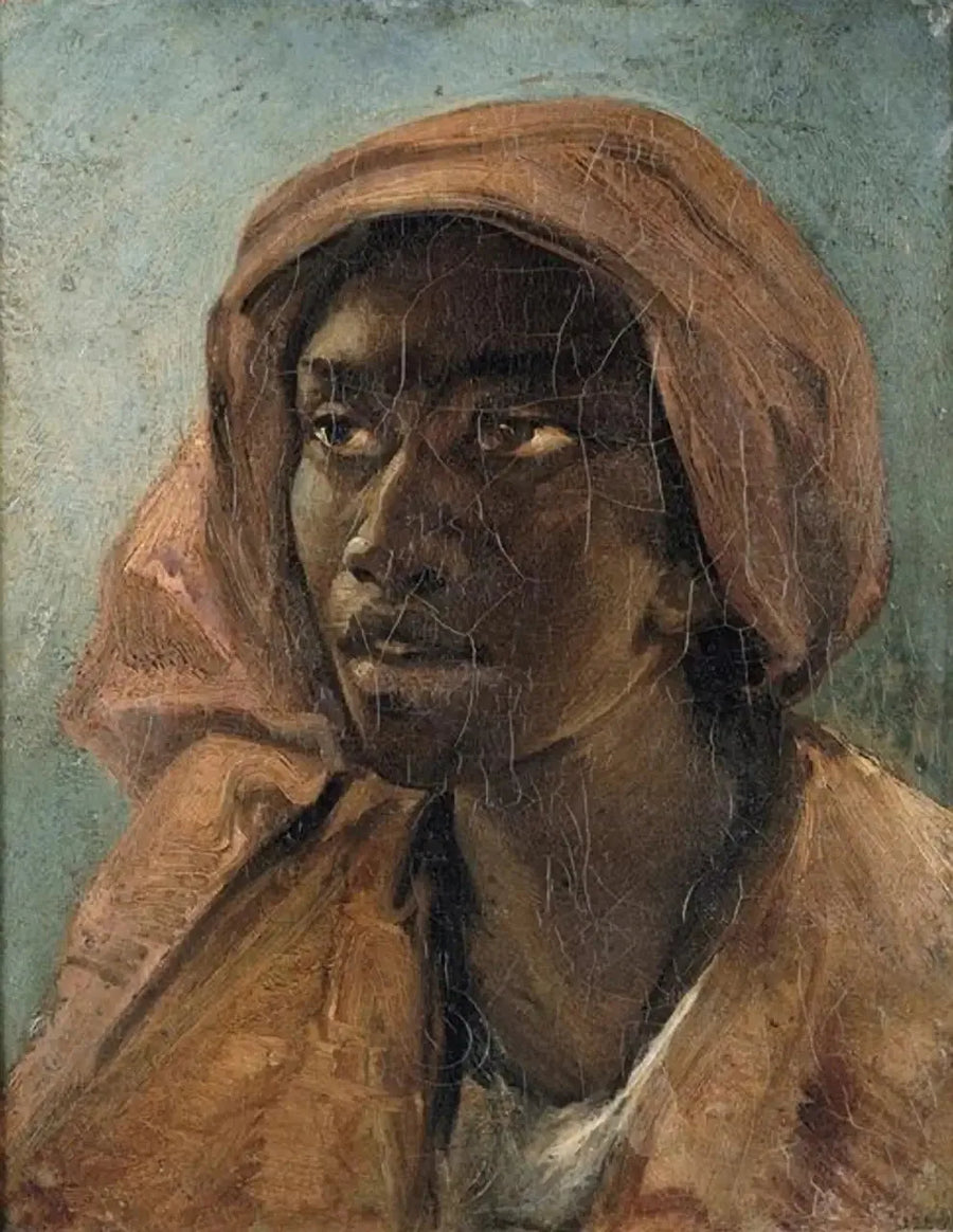 Portrait de jeune métisse - Théodore Géricault