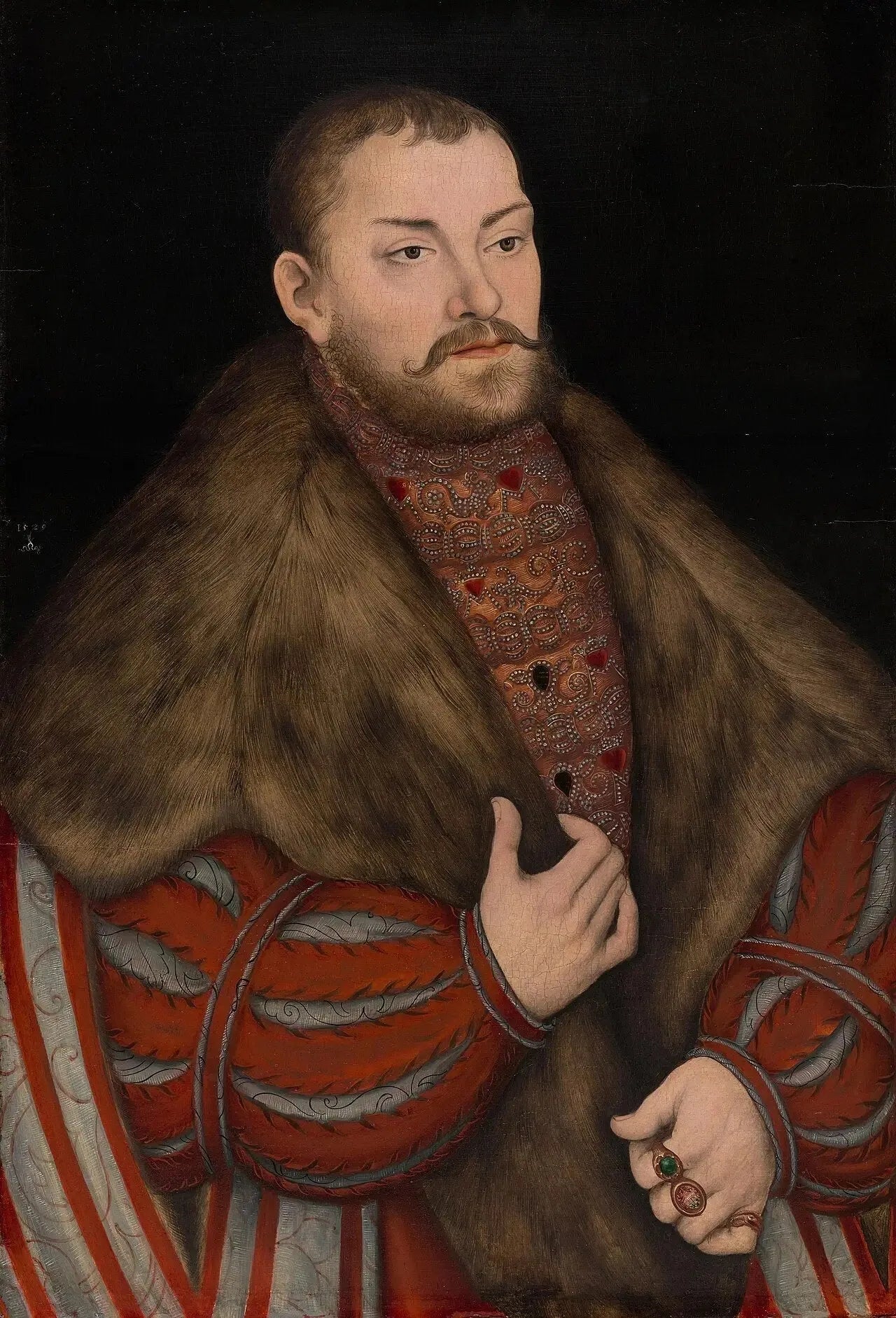 Portrait de Joachim II, électeur de Brandebourg (1505-1571) - Lucas Cranach the Elder image 1 reproduction d’œuvre d’art à l’huile