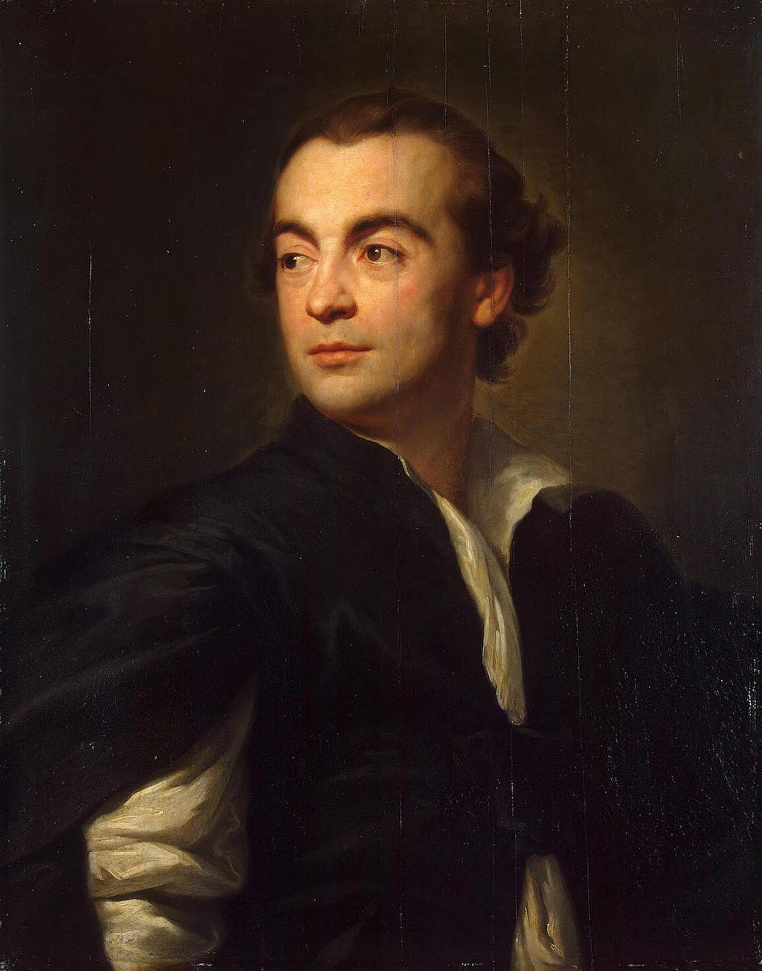 Portrait de Johann Joachim Winckelmann (?) - Anton Raphael Mengs - Alpha Reproduction