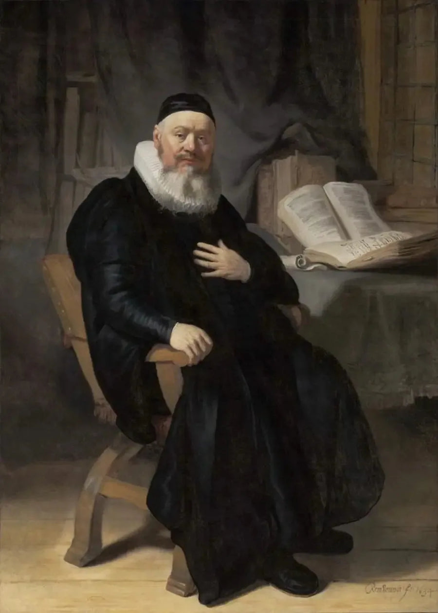 Portrait de Johannes Elison - Rembrandt
