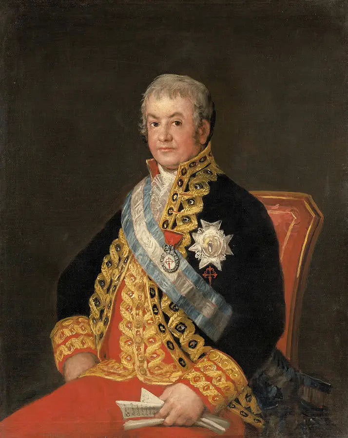 Portrait de José Antonio Marqués de Caballero - Francisco de Goya