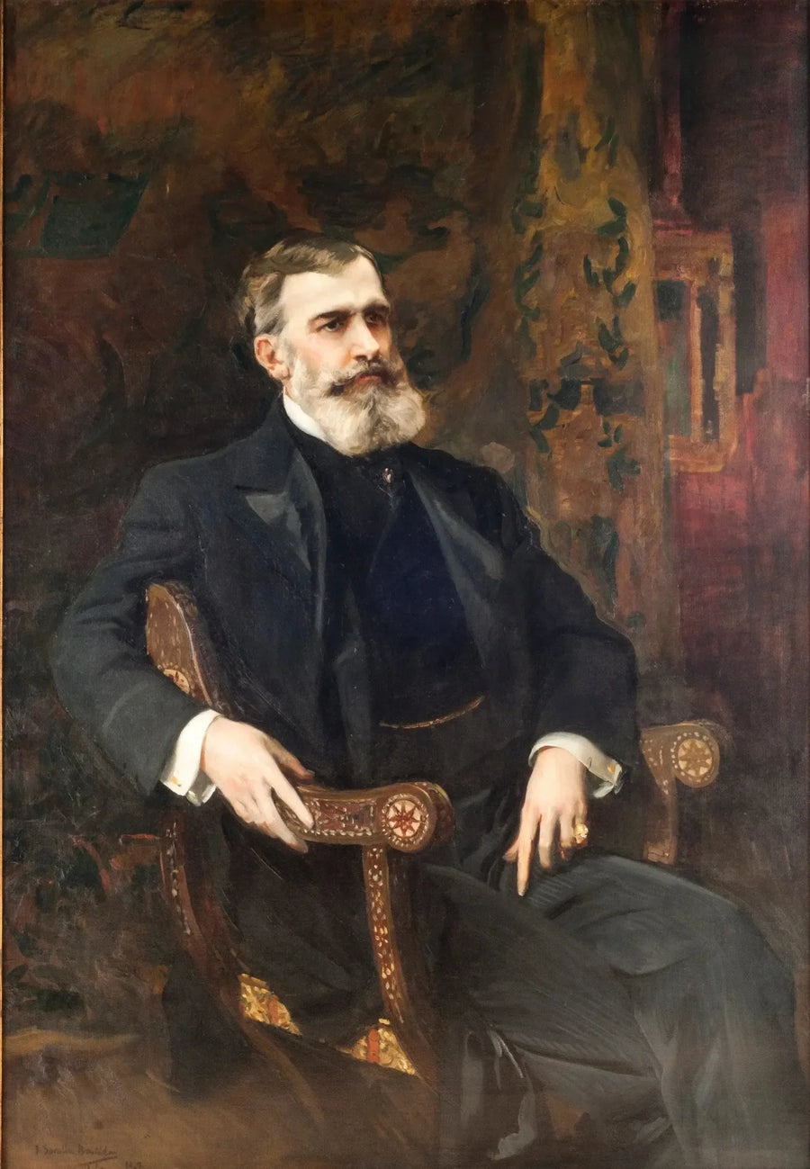 Portrait de José Prudencio Guerrico - Joaquín Sorolla