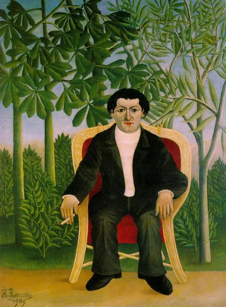 Portrait de Joseph Brummer - Henri Rousseau