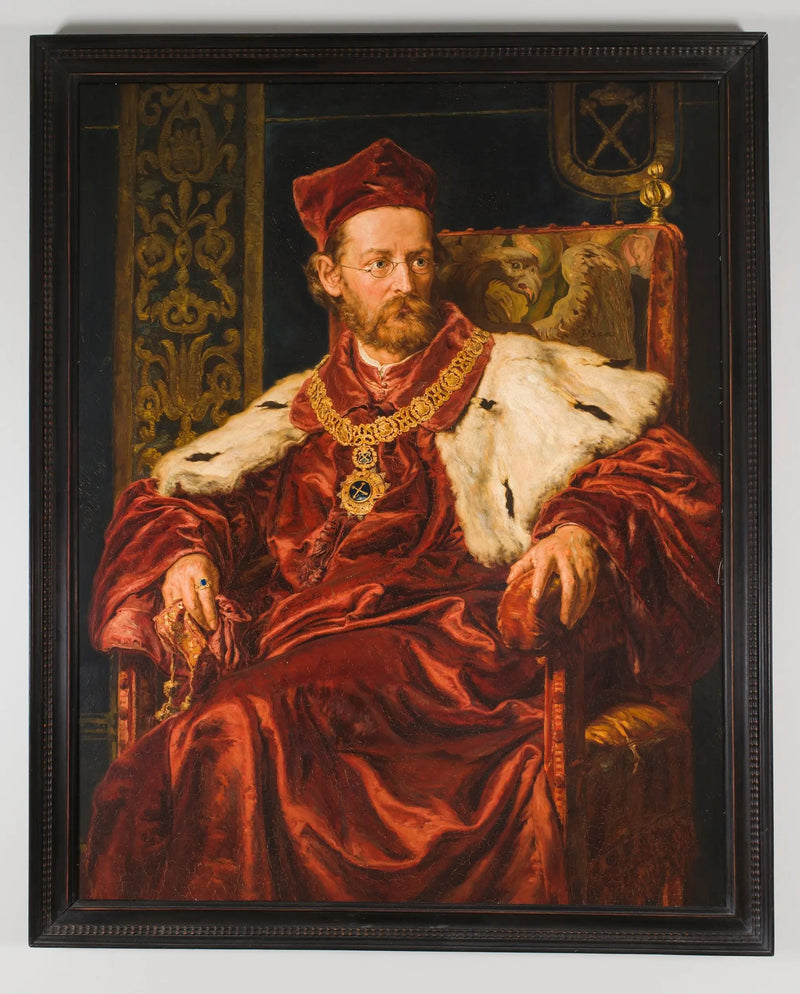 Portrait de Józef Szujski - Jan Matejko