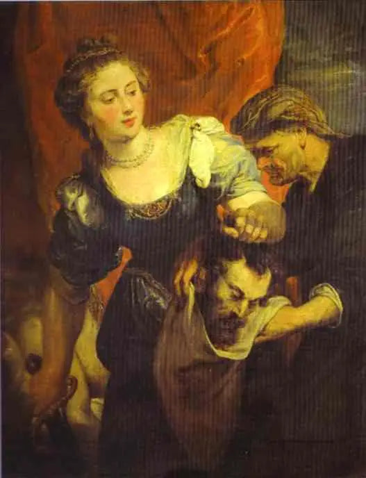 Portrait de Judith avec la tête d'Holopherne - Peter Paul Rubens