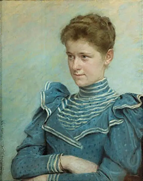 Portrait de Julie Reinhard, née Vett. - Peder Severin Krøyer image 1 reproduction réalisée par Alpha Reproduction