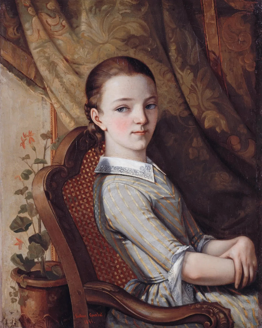 Portrait de Juliette Courbet - Gustave Courbet