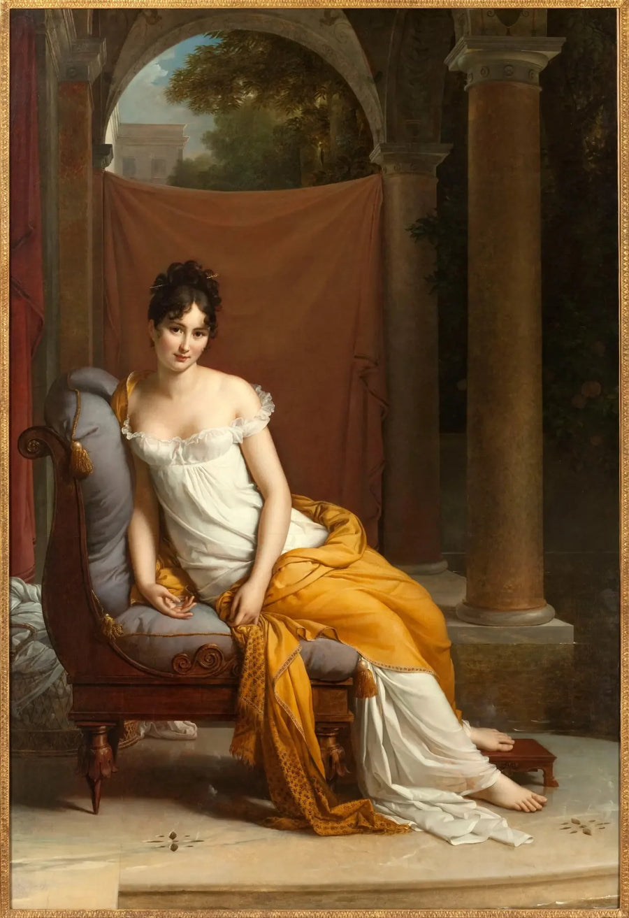 Portrait de Juliette Récamier - François Gérard