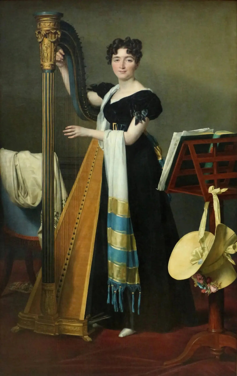 Portrait de Juliette de Villeneuve - Jacques-Louis David