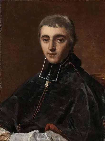 Portrait de l'abbé de Bonald - Jean-Auguste-Dominique Ingres
