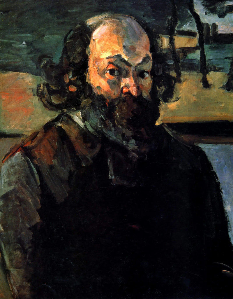 Portrait de l'artist - Paul Cézanne