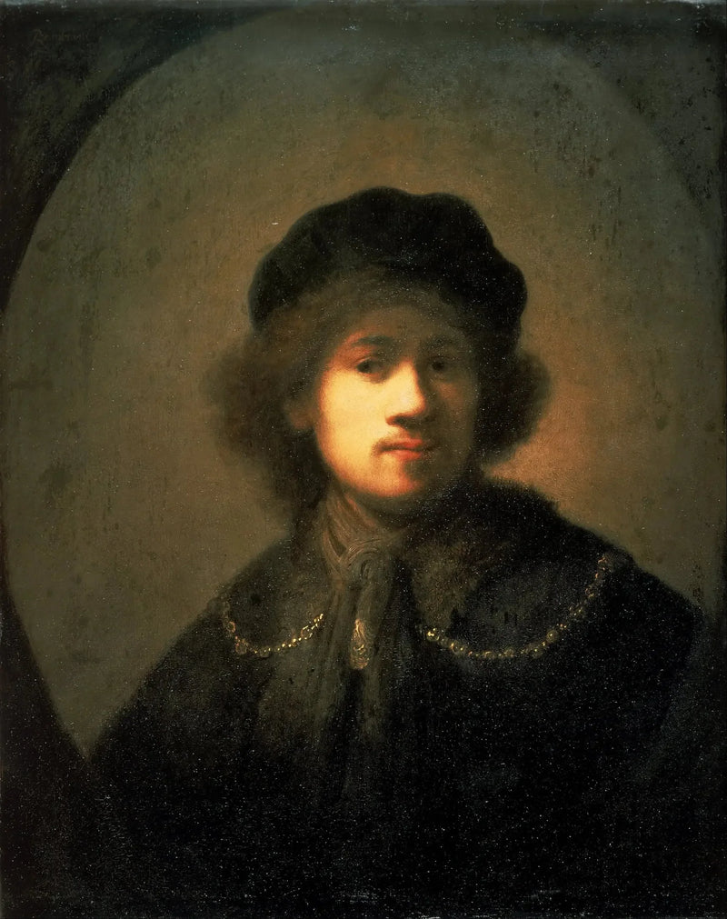 Portrait de l'artiste en jeune homme - Rembrandt