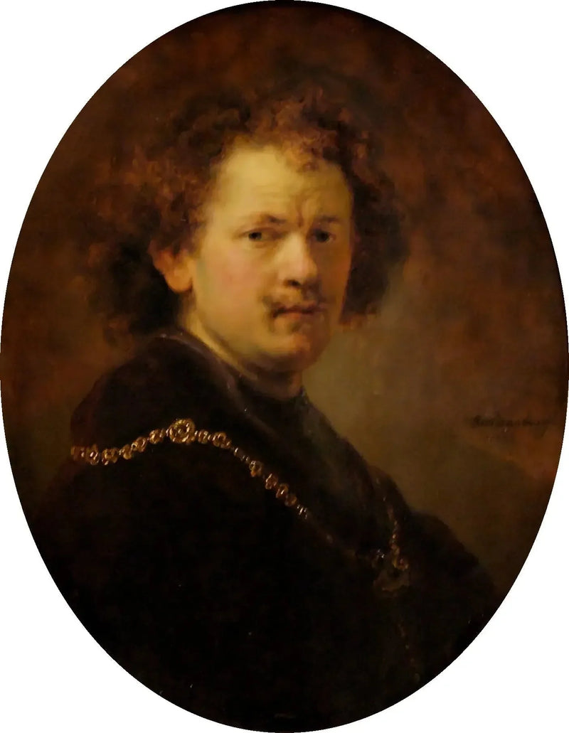 Portrait de l'artiste tête nue - Rembrandt