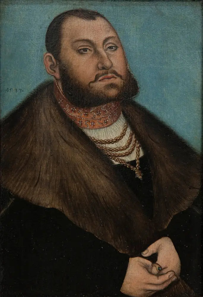 Portrait de l'électeur Jean Frédéric le Magnanime de Saxe (1503-1554) - Lucas Cranach the Elder