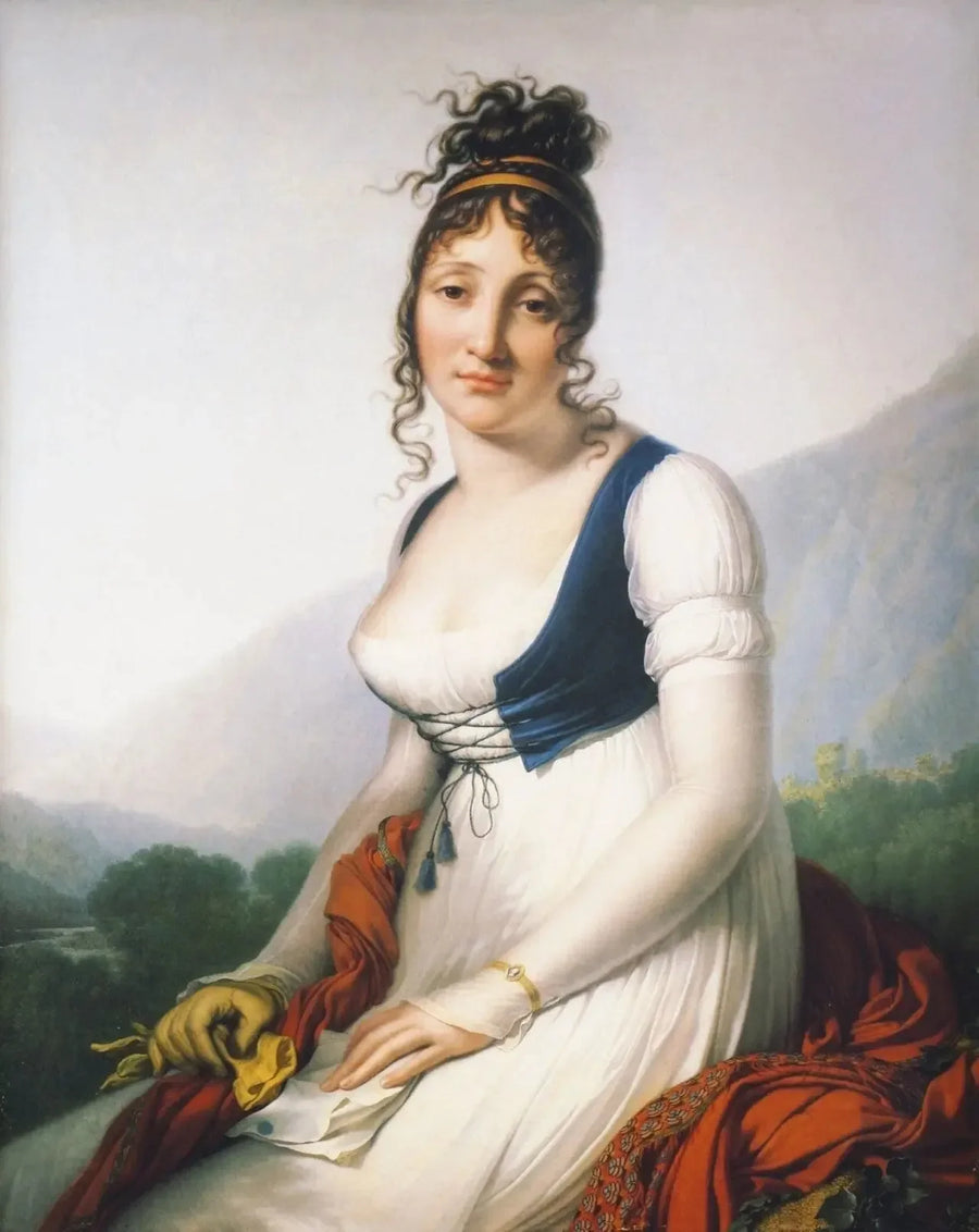 Portrait de la comtesse de Bonneval - Anne-Louis Girodet