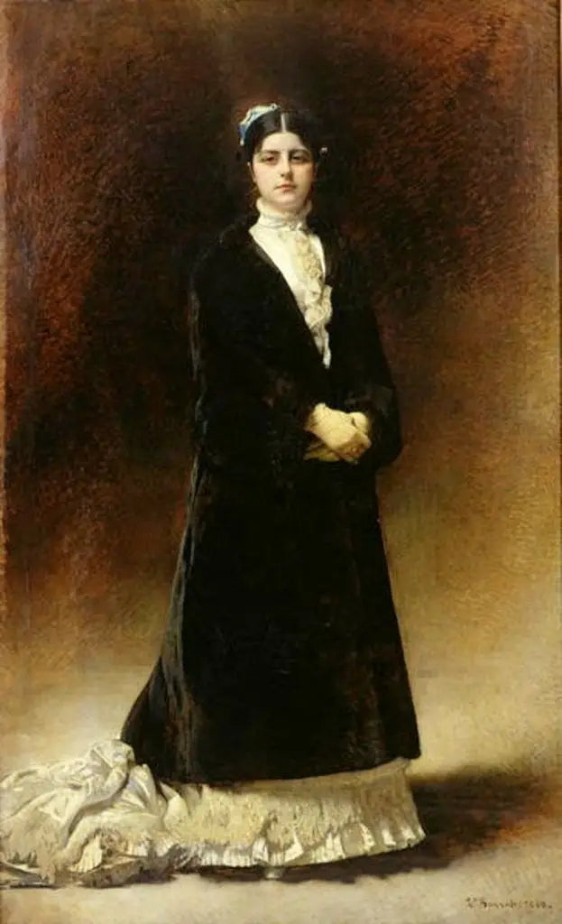 Portrait de la comtesse Emanuella Pignatelli Potocka - Léon Bonnat