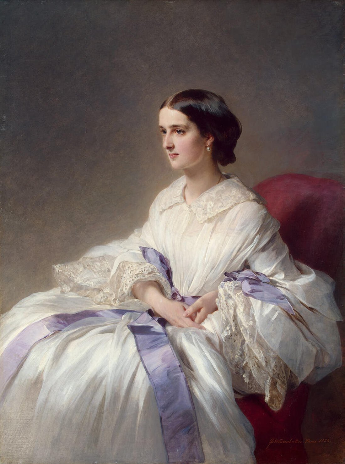 Portrait de la comtesse Olga Chouvalova - Franz Xaver Winterhalter
