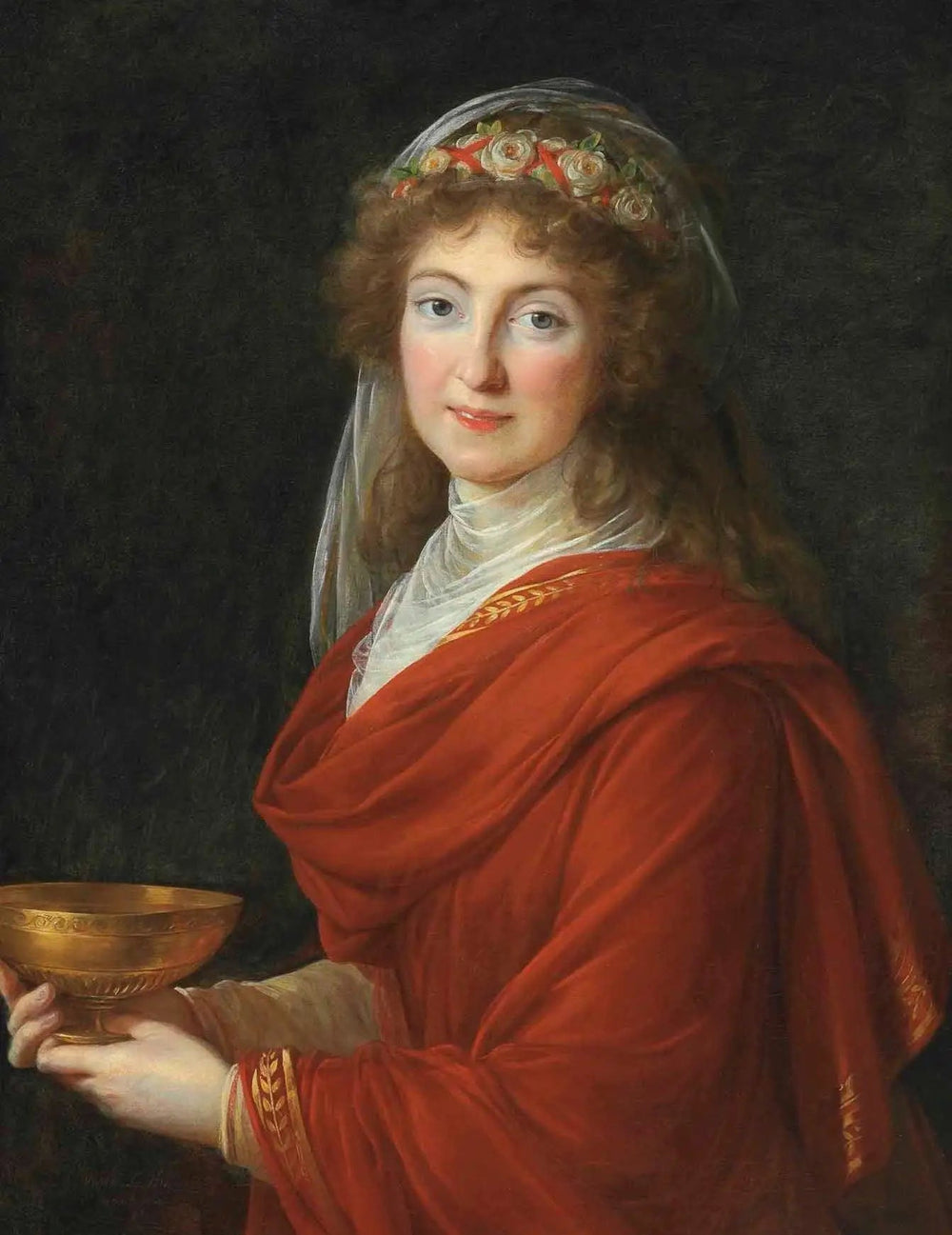 Portrait de la comtesse Siemontkowsky Bystry - Élisabeth Vigée Le Brun - Alpha Reproduction