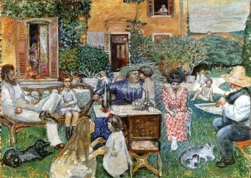Portrait de la famille Terrasse - Pierre Bonnard