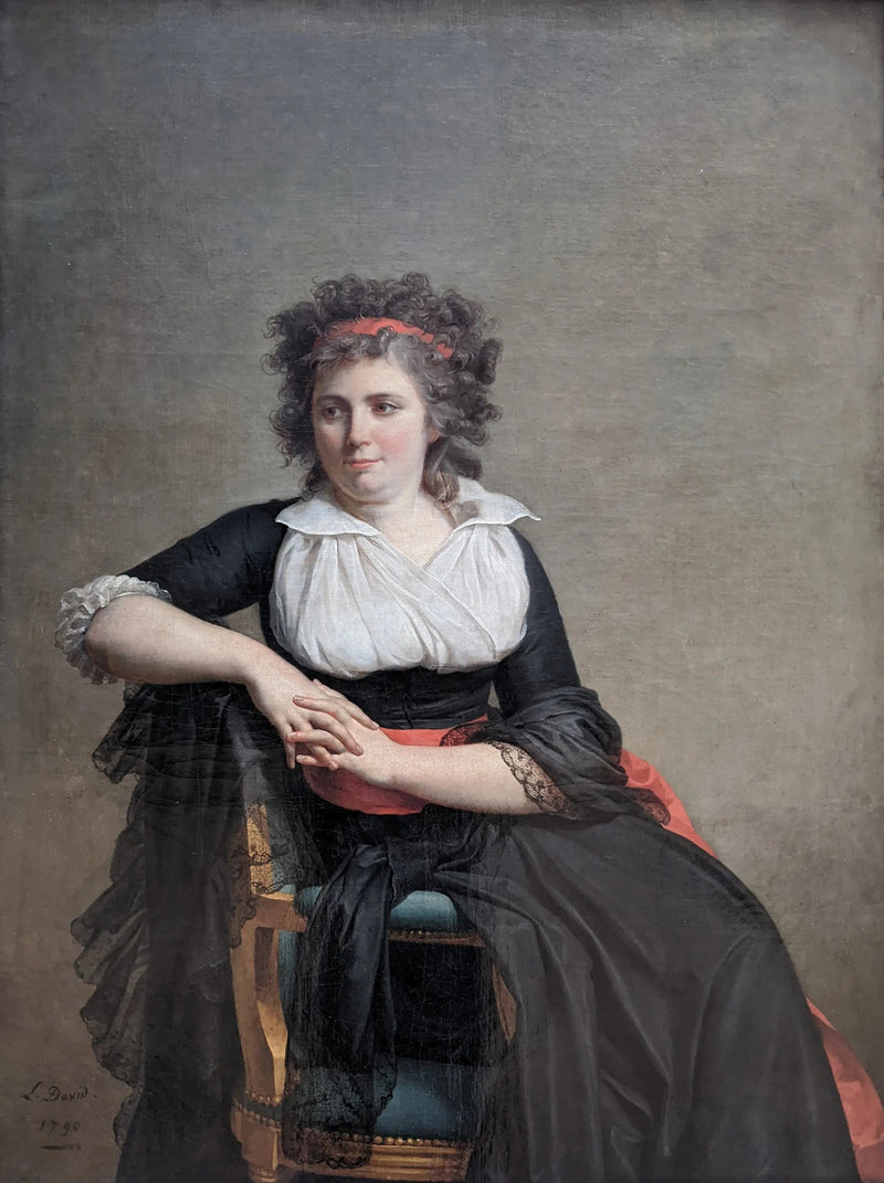 Portrait de la marquise d'Orvilliers - Jacques-Louis David