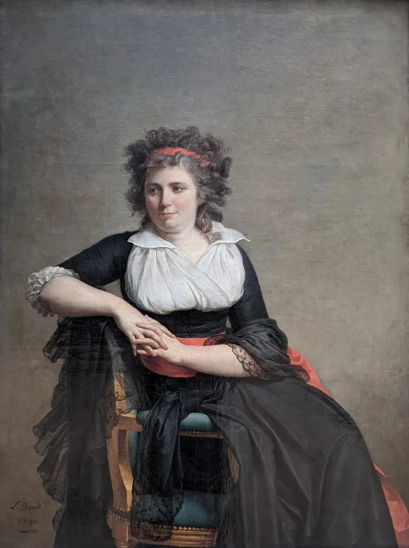 Portrait de la marquise d'Orvilliers - Jacques-Louis David