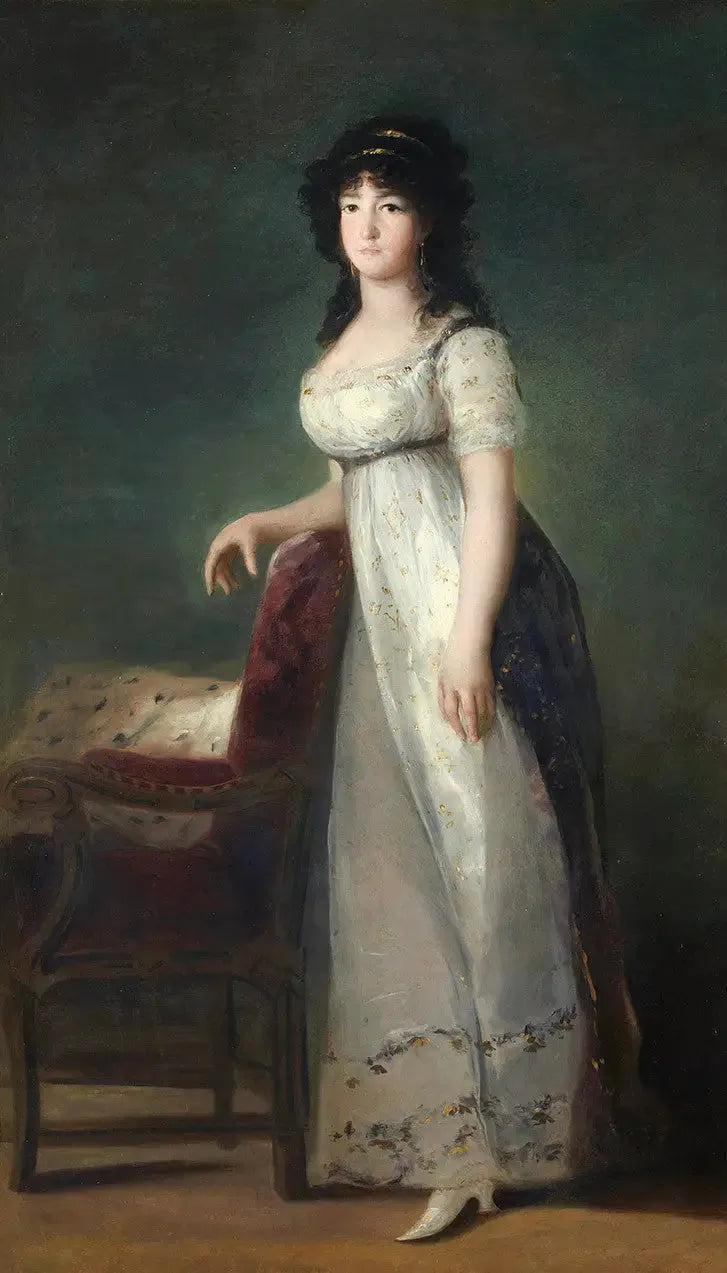 Portrait de la Marquise de Lazán - Francisco de Goya