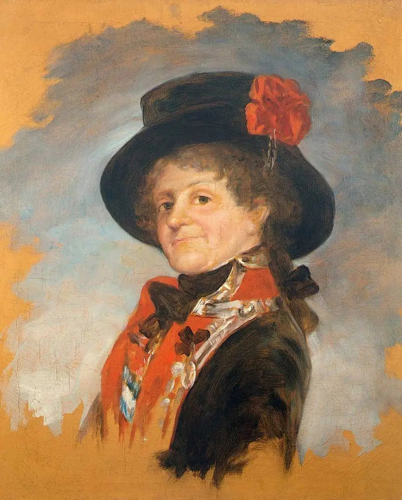 Portrait de la reine Marie-Louise d'Espagne - Francisco de Goya
