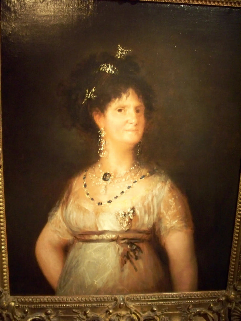 Portrait de la reine Marie-Louise d'Espagne - Francisco de Goya