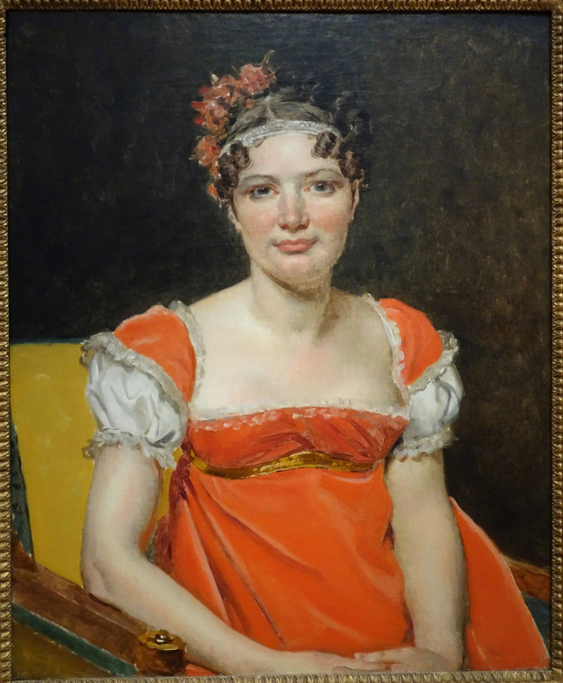 Portrait de Laure-Émilie-Félicité David, La Baronne Meunier - Jacques-Louis David