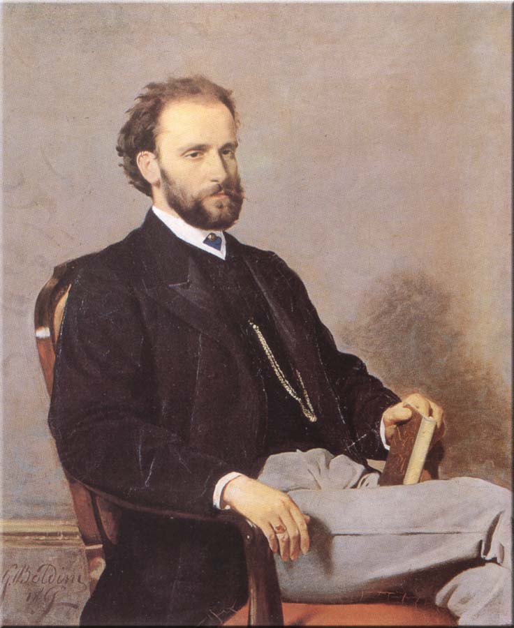 Portrait de l'avocat Claudio Comotto - Giovanni Boldini