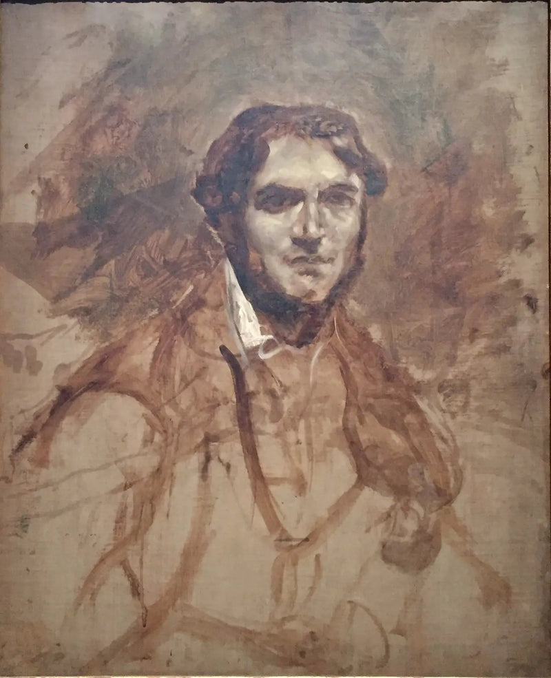 Portrait de Léon Riesener - Eugène Delacroix