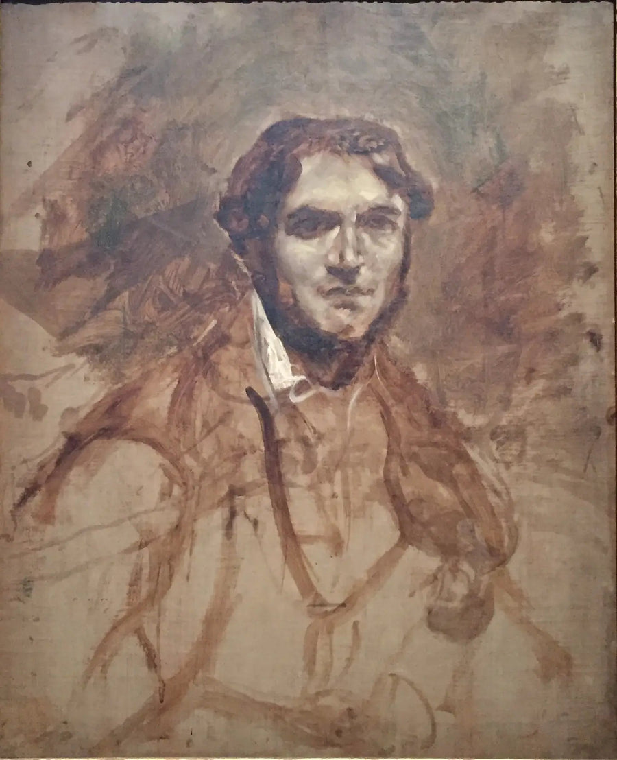 Portrait de Léon Riesener - Eugène Delacroix
